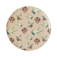 rice-dk-melamine-side-plate-with-dove-print-rice-xmesp-ph4do