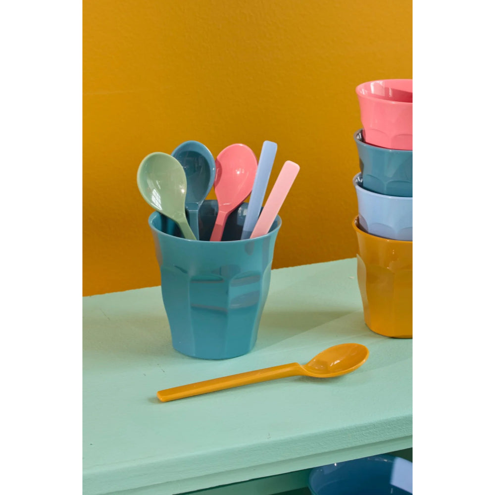 rice-dk-melamine-tea-spoon-in-asst-all-you-need-is-love-and-colors-set-of-6-rice-mespo-6zsaw25
