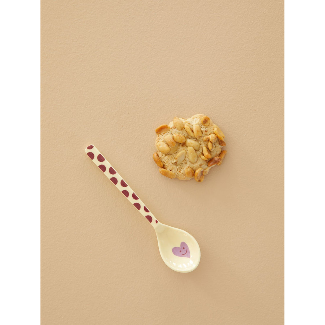 rice-dk-melamine-teaspoon-with-purple-dot-print-rice-melsp-shw22xcdots