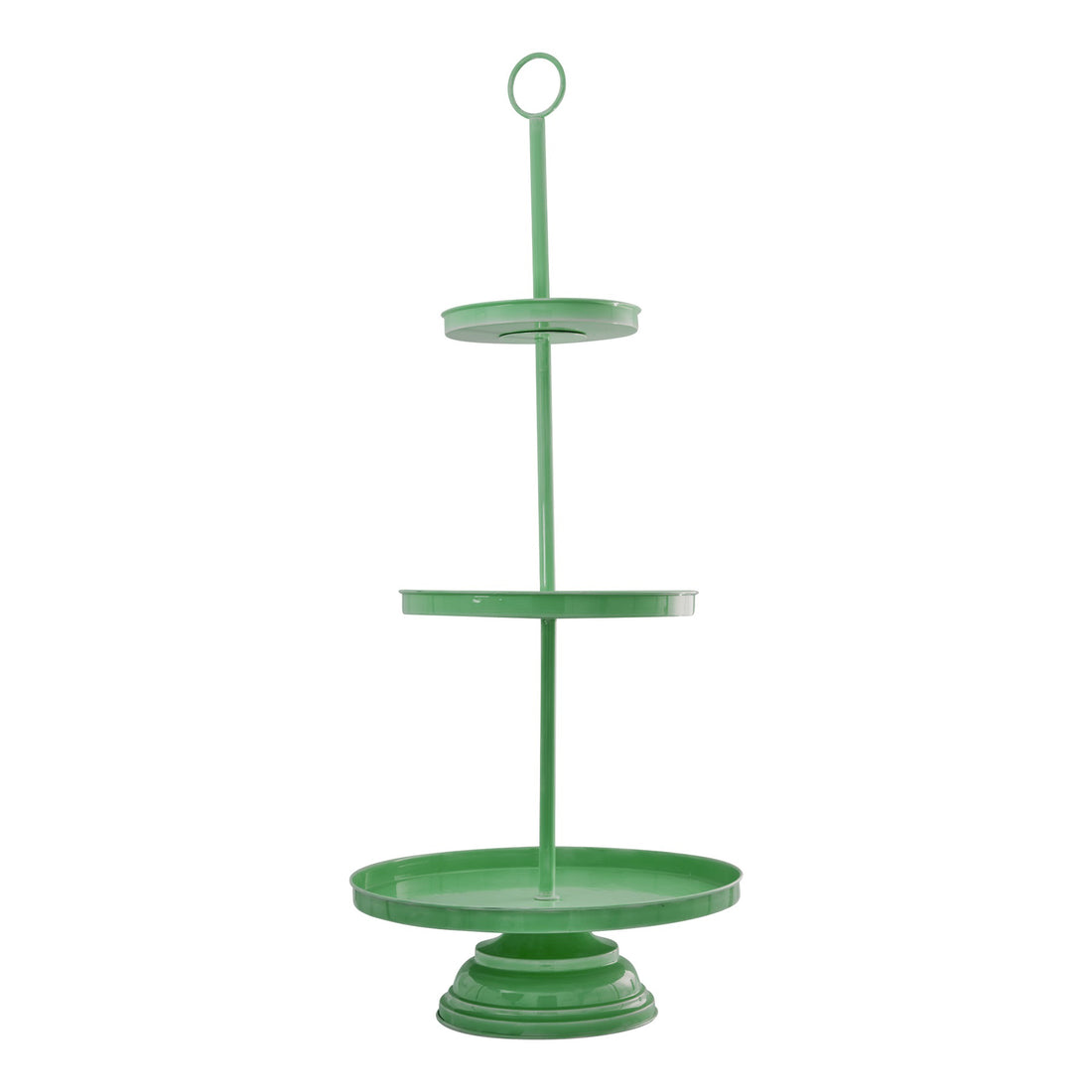 rice-dk-painted-metal-cake-plate-3-tier-in-green-rice-kitet-gxl