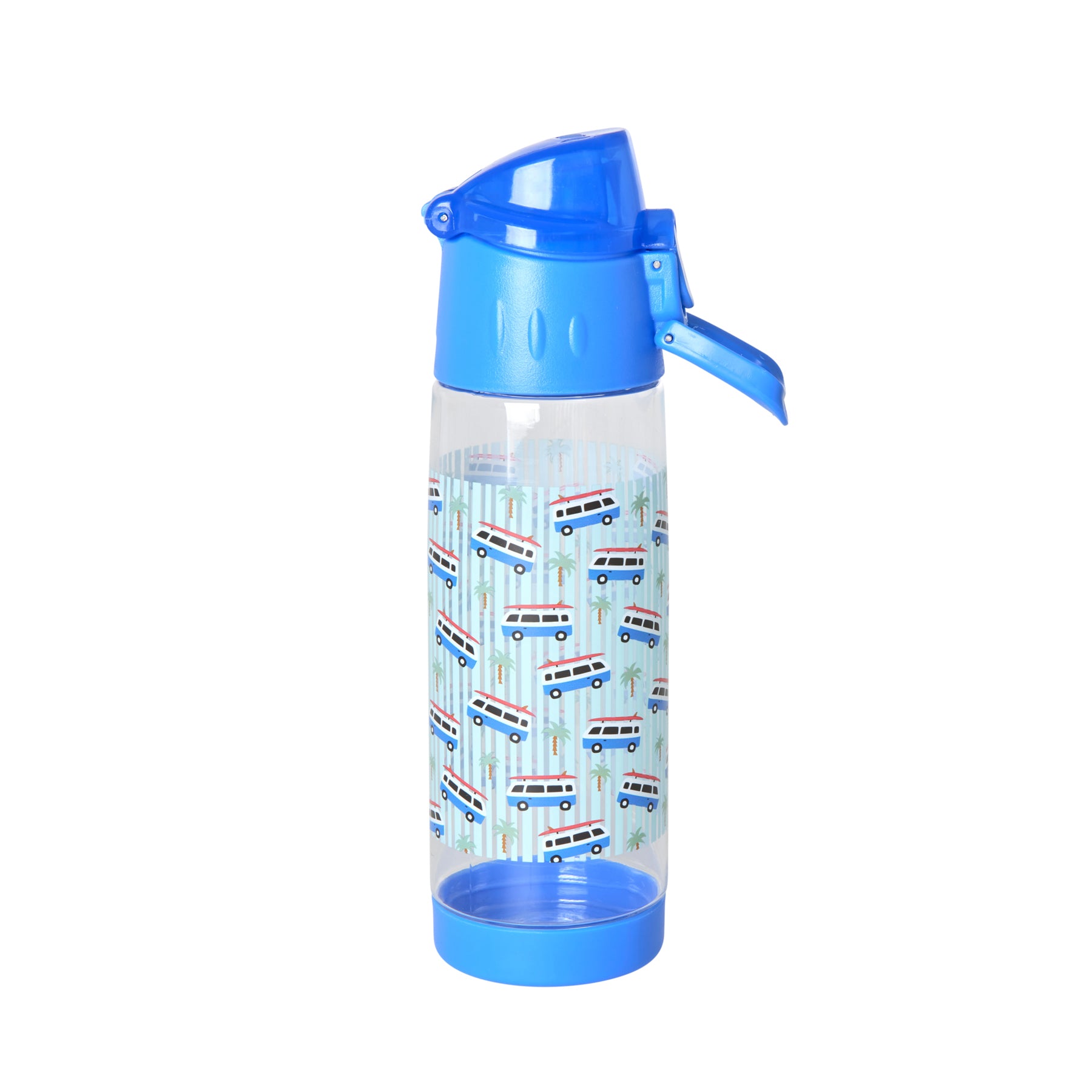 rice-dk-plastic-kids-drinking-bottle-with-car-print-blue-rice-plbot-car