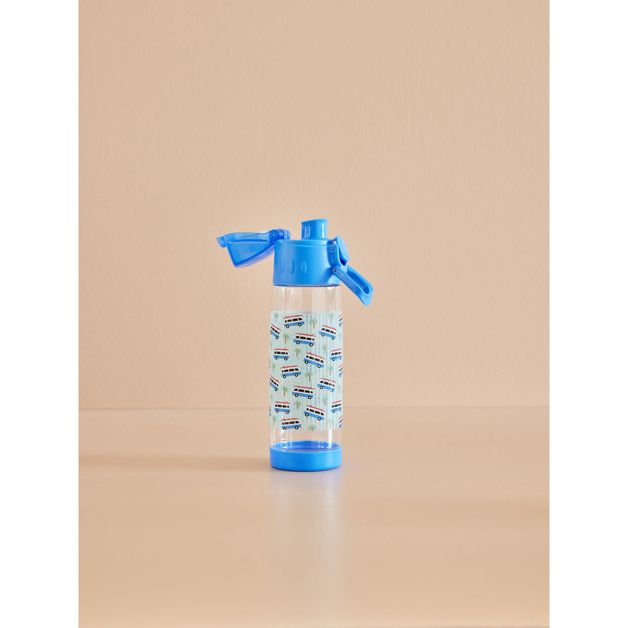 rice-dk-plastic-kids-drinking-bottle-with-car-print-blue-rice-plbot-car