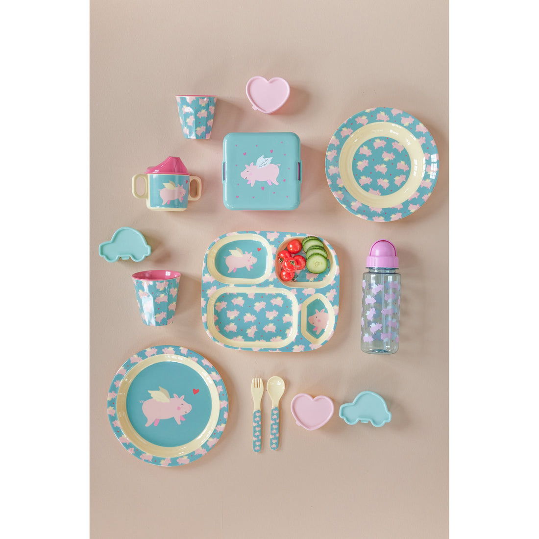 rice-dk-plastic-kids-drinking-bottle-with-flying-pig-print-450-ml-rice-plbot-flyp