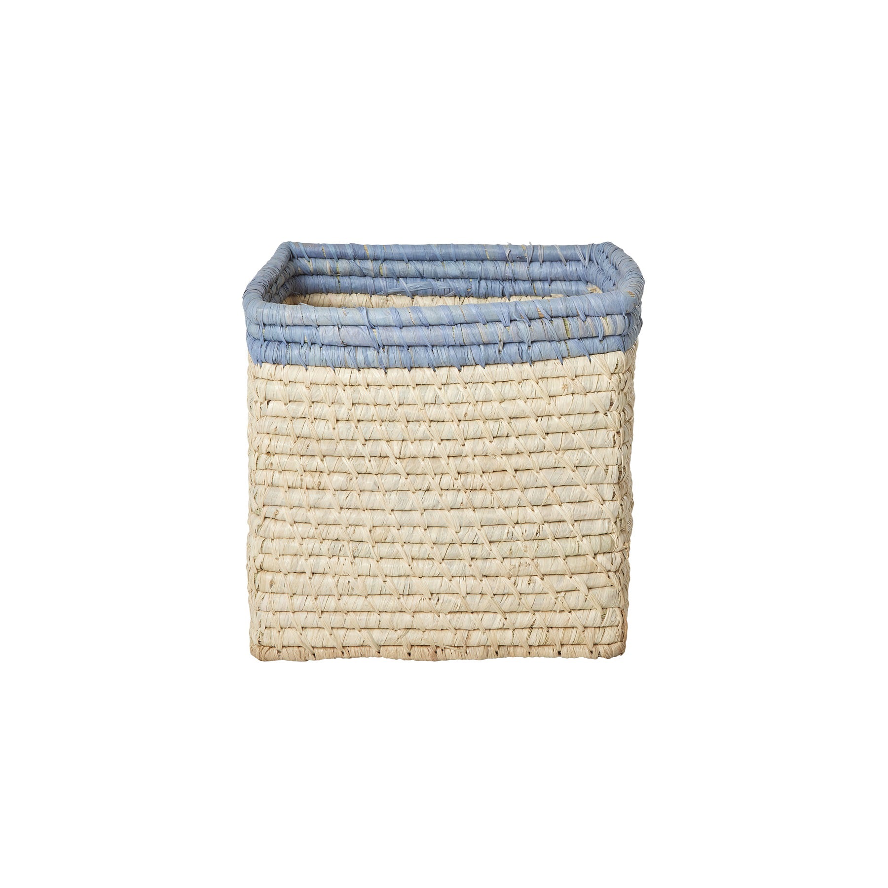 rice-dk-raffia-basket-without-handles-in-nature-with-blue-border-rice-bsrat-20nb