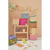rice-dk-raffia-basket-without-handles-in-nature-with-soft-pink-border-rice-bsrat-20nsi