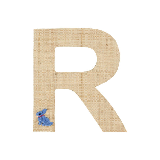 rice-dk-raffia-sticker-letter-in-nature-with-bunny-embroidery-r-rice-stick-rafri