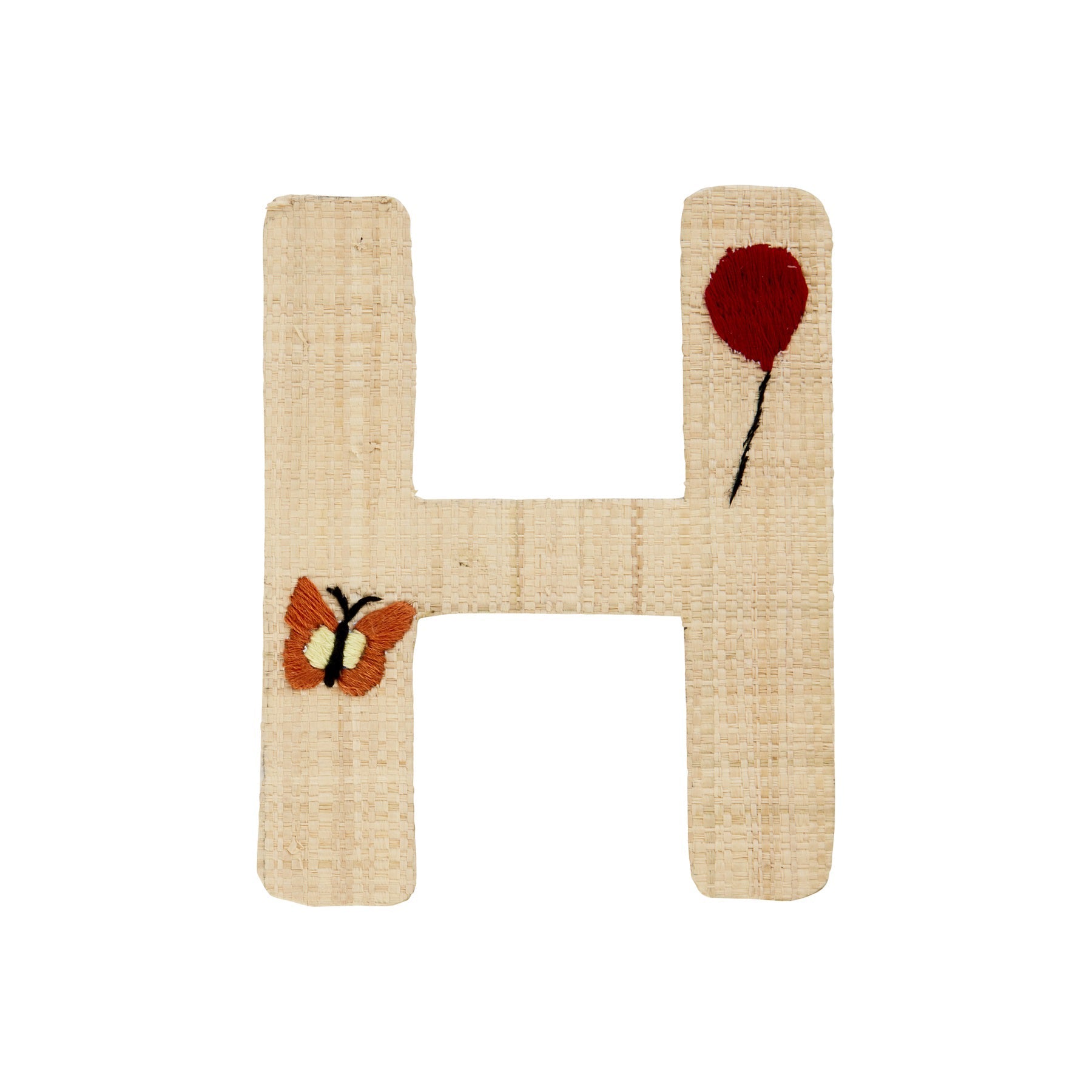 rice-dk-raffia-sticker-letter-in-nature-with-butterfly-and-balloon-embroidery-h-rice-stick-rafhi