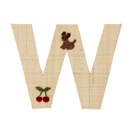 rice-dk-raffia-sticker-letter-in-nature-with-cherry-and-dog-embroidery-w-rice-stick-rafwi