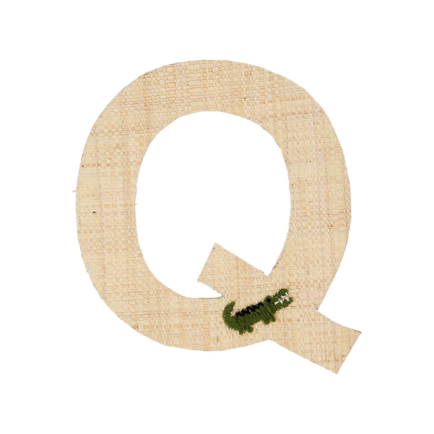 rice-dk-raffia-sticker-letter-in-nature-with-crocodile-embroidery-q-rice-stick-rafqb