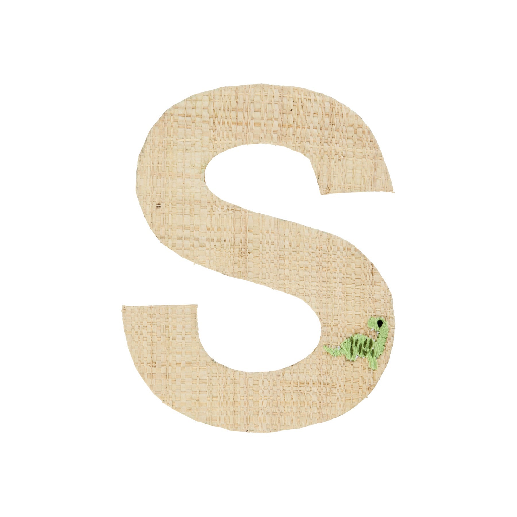 rice-dk-raffia-sticker-letter-in-nature-with-dinosaur-embroidery-s-rice-stick-rafsb