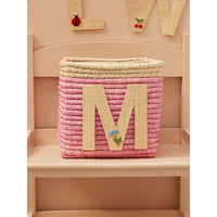rice-dk-raffia-sticker-letter-in-nature-with-flower-embroidery-m-rice-stick-rafmi