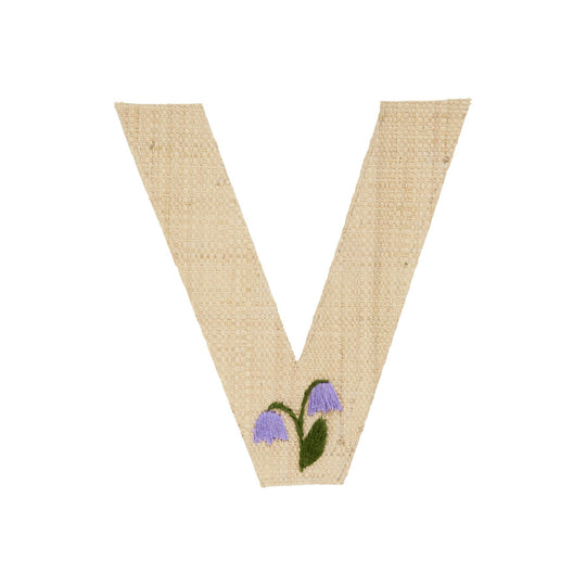 rice-dk-raffia-sticker-letter-in-nature-with-flower-embroidery-v-rice-stick-rafvi