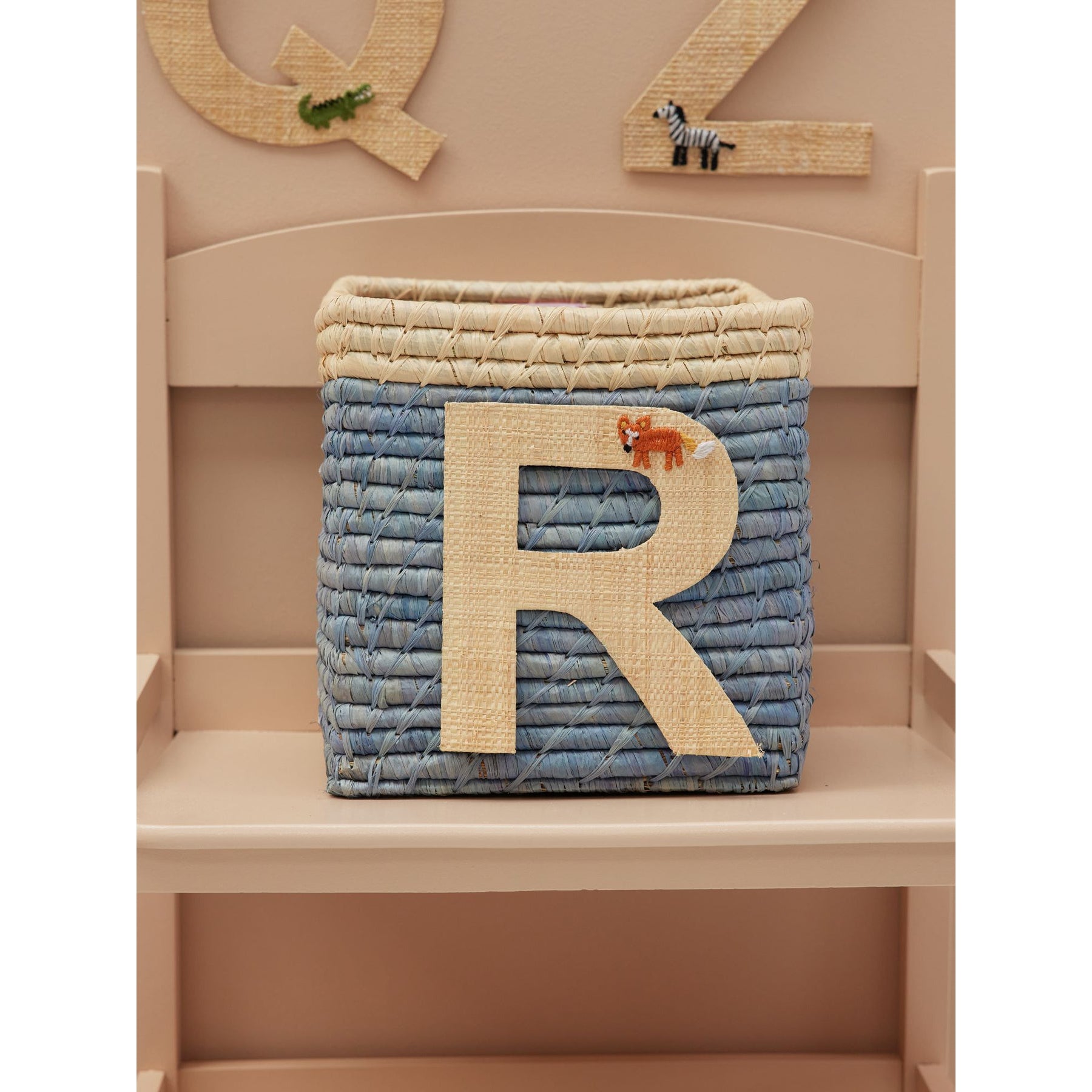 rice-dk-raffia-sticker-letter-in-nature-with-fox-embroidery-r-rice-stick-rafrb