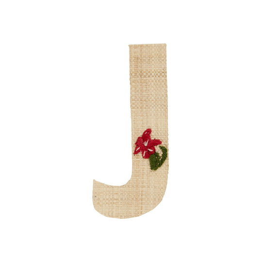 rice-dk-raffia-sticker-letter-in-nature-with-red-flower-embroidery-j-rice-stick-rafji