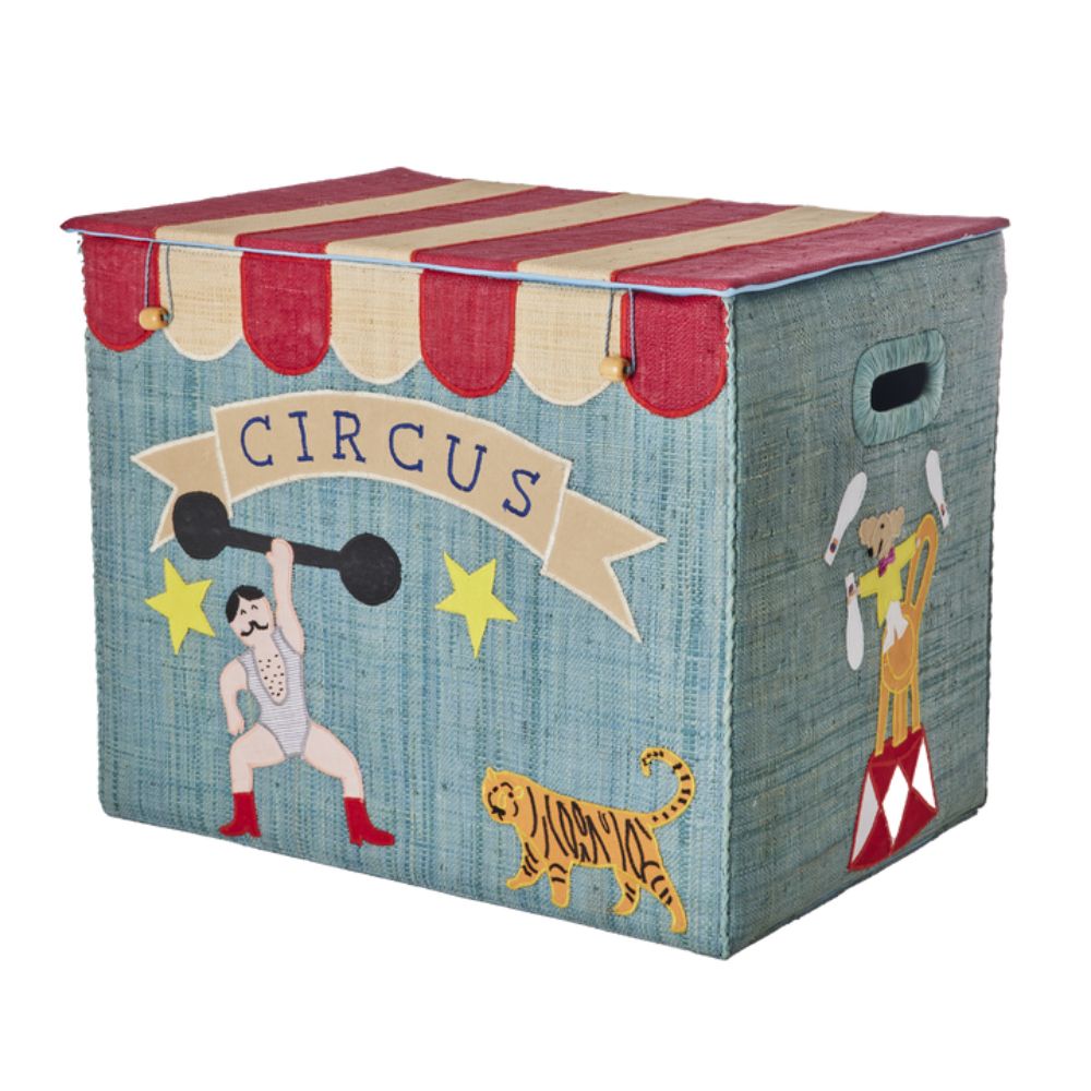 rice-dk-raffia-storage-box-with-circus-theme-foldable-rice-bsbox-lcirc