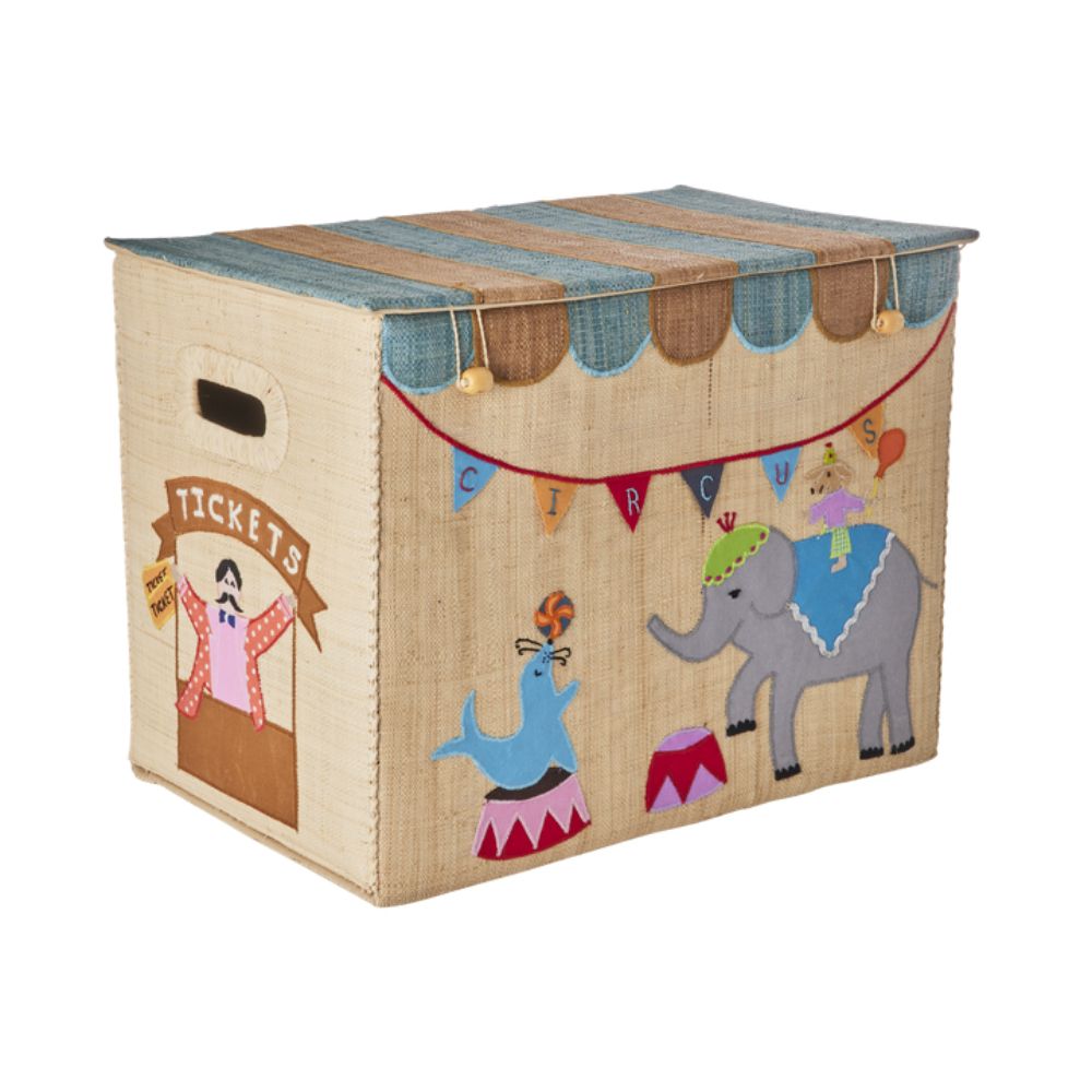 rice-dk-raffia-storage-box-with-circus-theme-foldable-rice-bsbox-lcirc