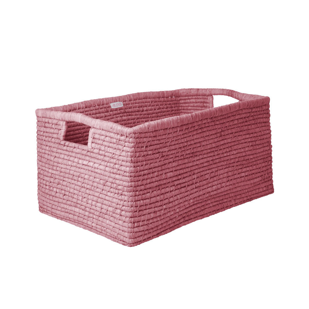 rice-dk-rectangular-raffia-basket-in-pink-extra-large-and-long-rice-bsrat-xli
