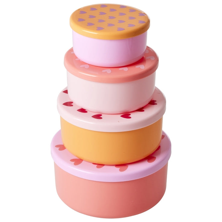 rice-dk-round-plastic-food-boxes-with-hearts-prints-set-of-4-rice-fbox-4zrnhea
