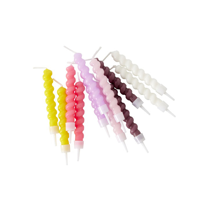 rice-dk-twisted-cake-candle-12-pcs-pinkish-color-design-rice-cdcak-twistg