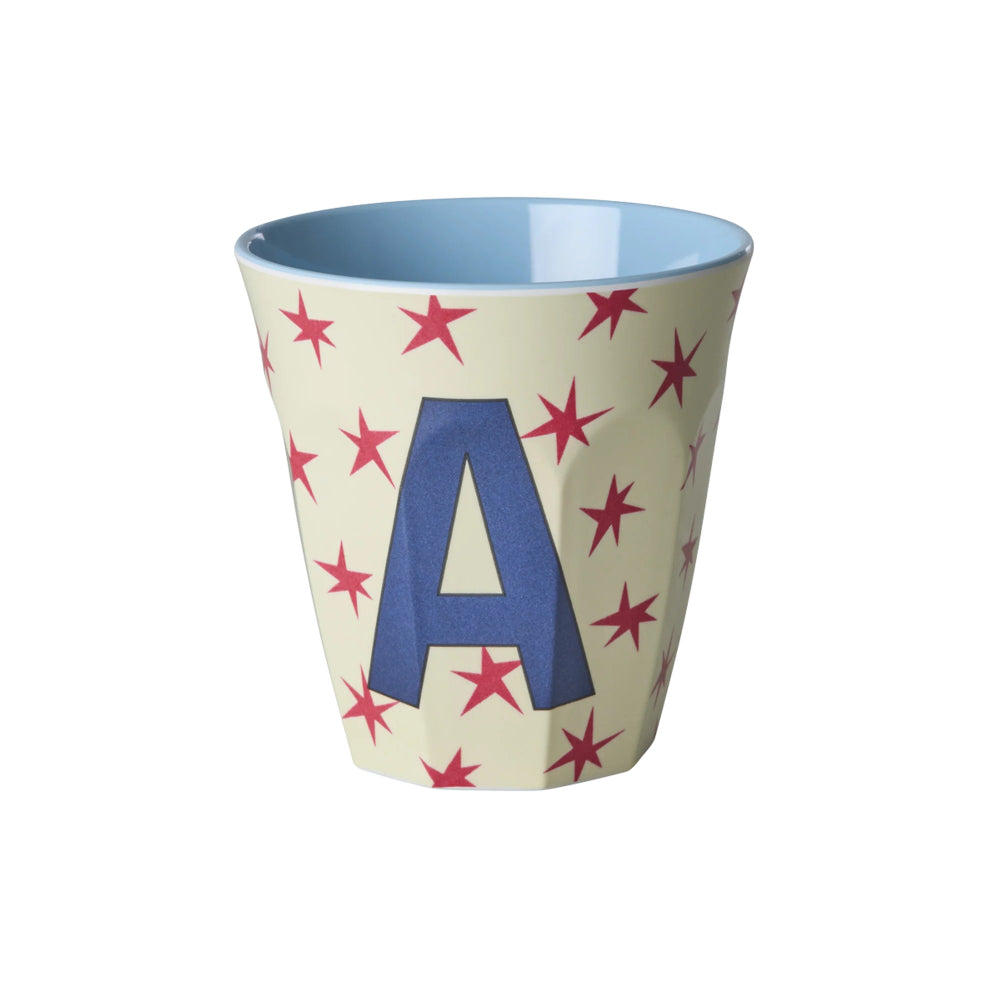 rice-melamine-cup-with-the-letter-a-stars-medium-250ml-rice-melcu-alpstara