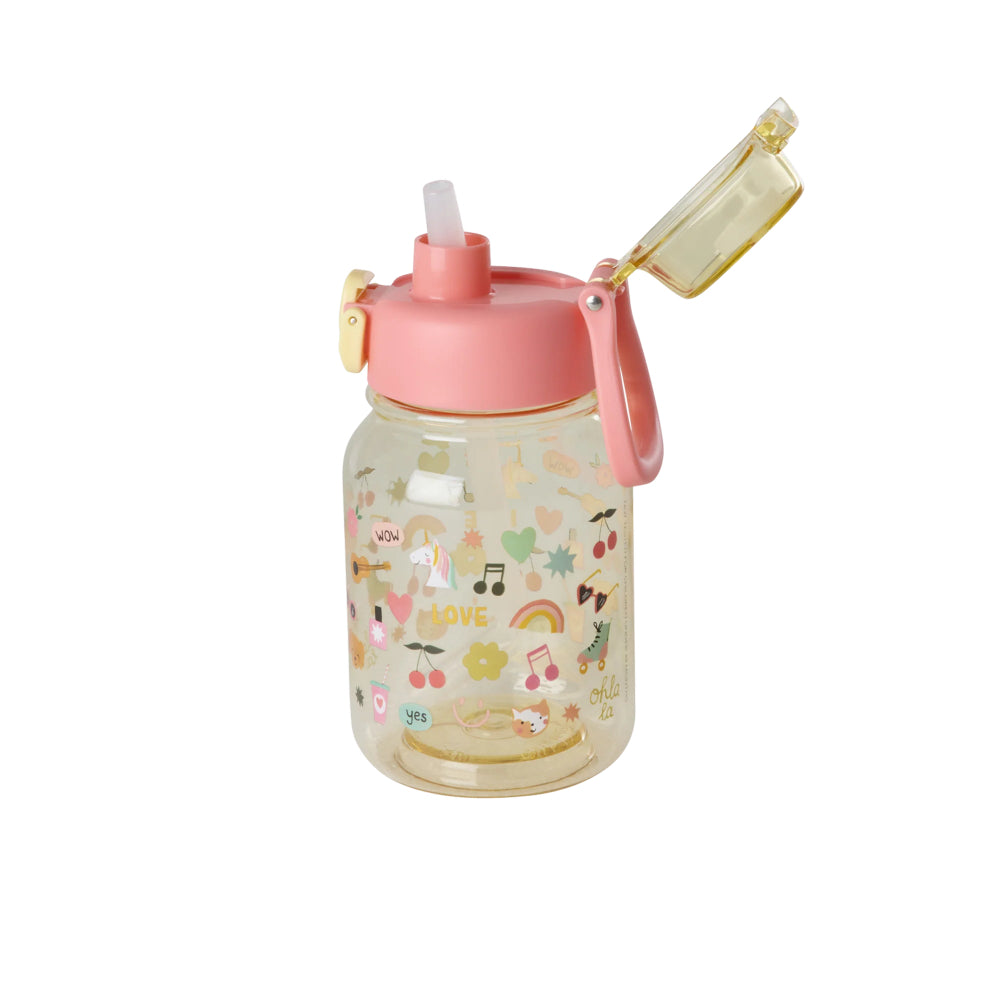 rice-plastic-kids-drinking-bottle-with-unicorn-love-print-700ml-rice-plbot-unilo