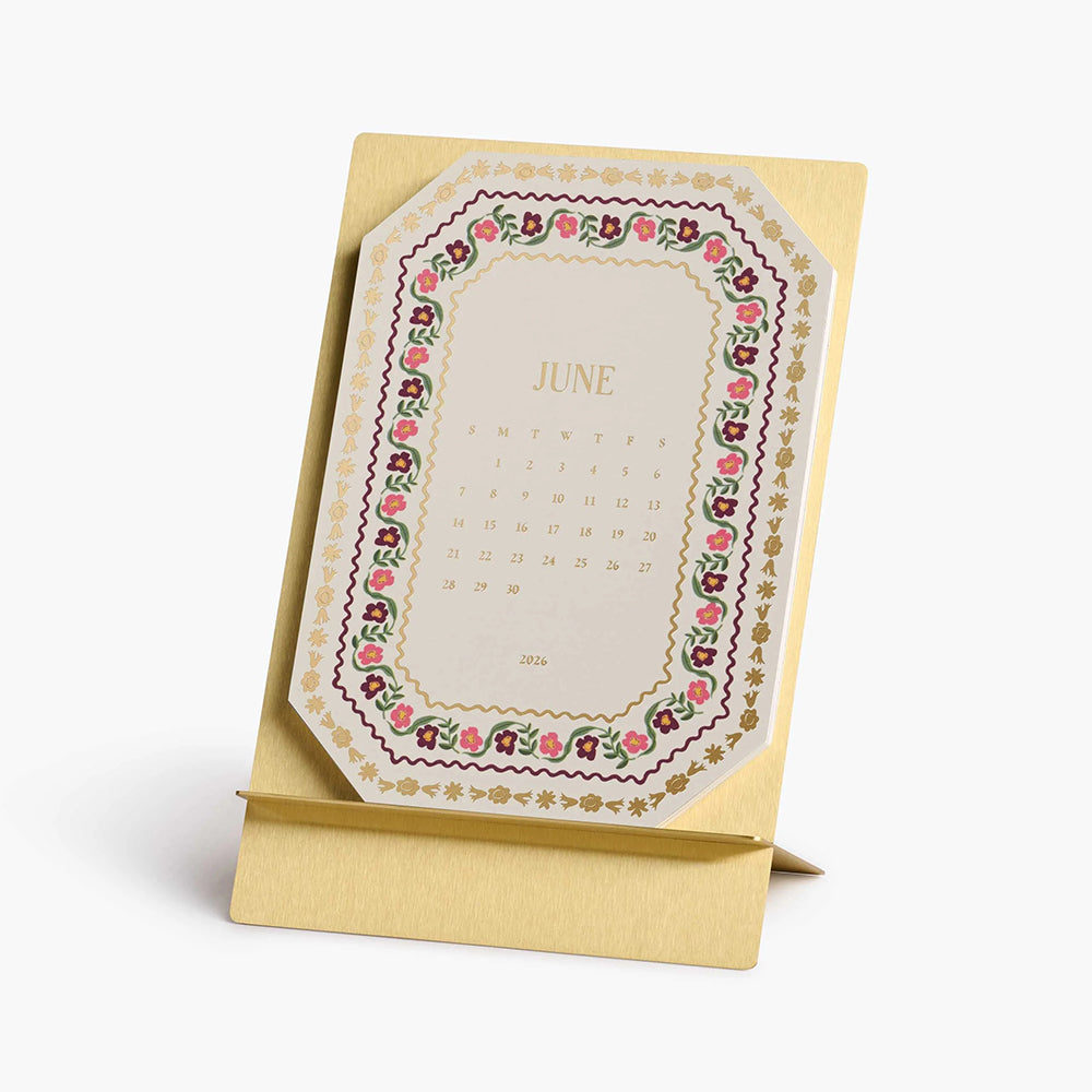 rifle-paper-co-2026-wildwood-brass-easel-desk-calendar