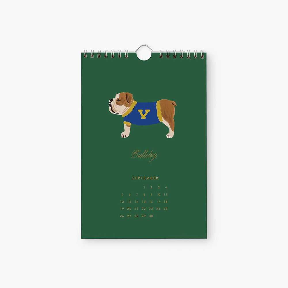 rifle-paper-co-2027-dog-of-the-month-kitchen-calendar-6x9-stationery-home-decor-rifl-cal108