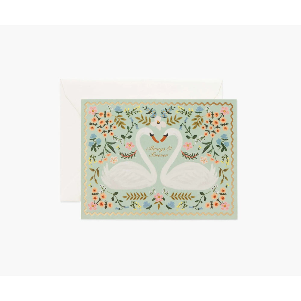 rifle-paper-co-always-&-forever-swans-wedding-card-rifl-gcw030