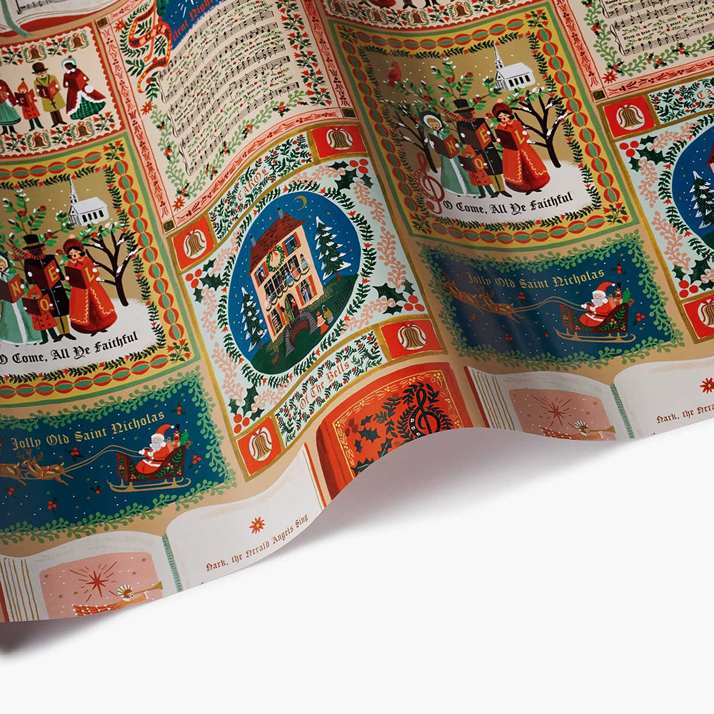 rifle-paper-co-christmas-carols-continuous-wrapping-roll
