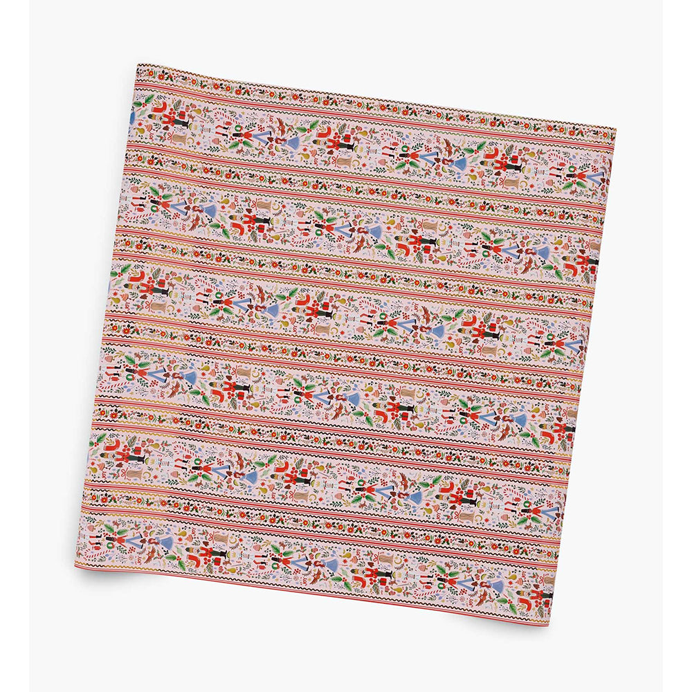 rifle-paper-co-holly-jolly-nutcracker-continuous-wrapping-roll