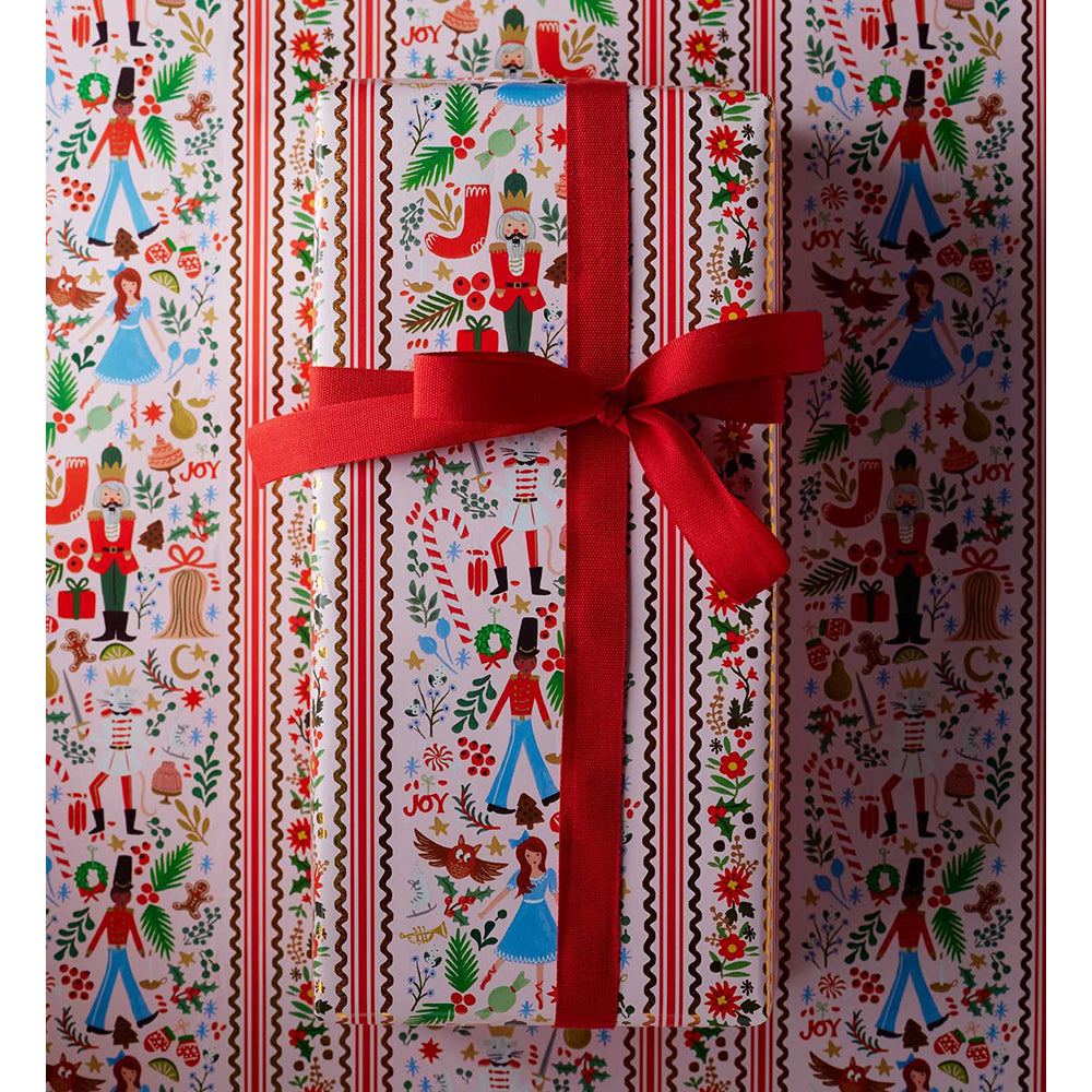 rifle-paper-co-holly-jolly-nutcracker-continuous-wrapping-roll