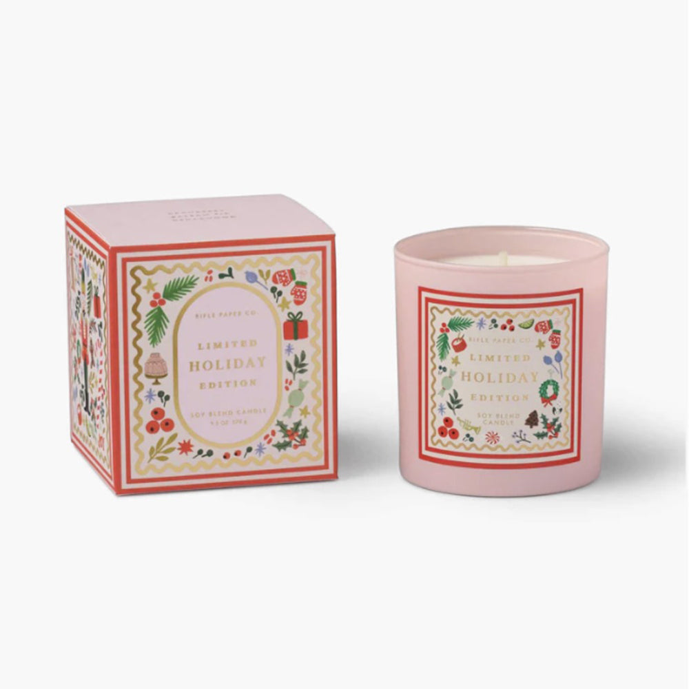rifle-paper-co-holly-jolly-nutcracker-holiday-9-5-oz-glass-candle-party-supplies-rifl-cndg012