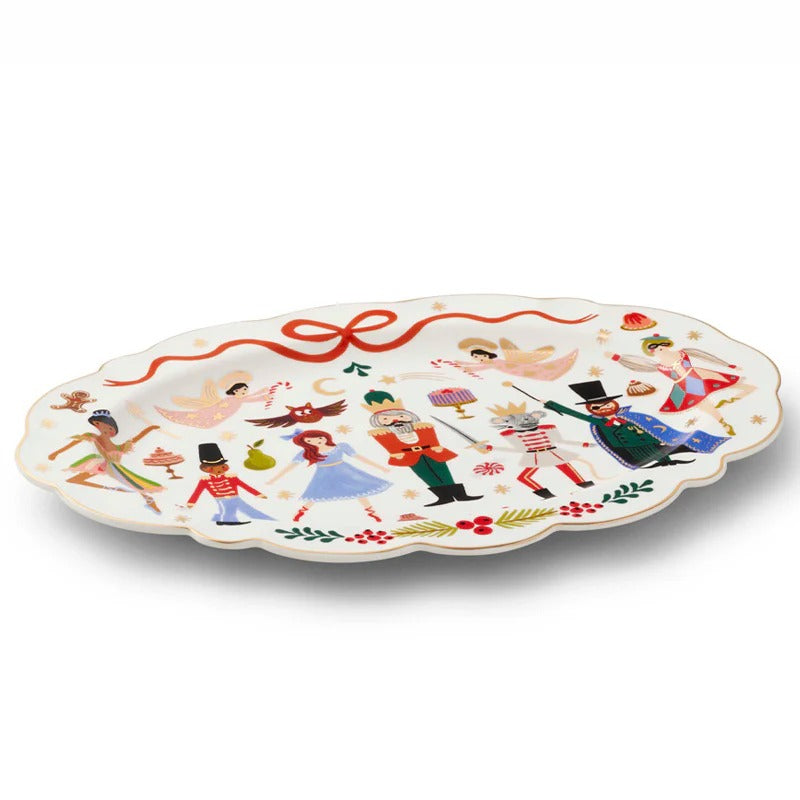 rifle-paper-co-nutcracker-large-porcelain-serving-platter-rifl-tst001