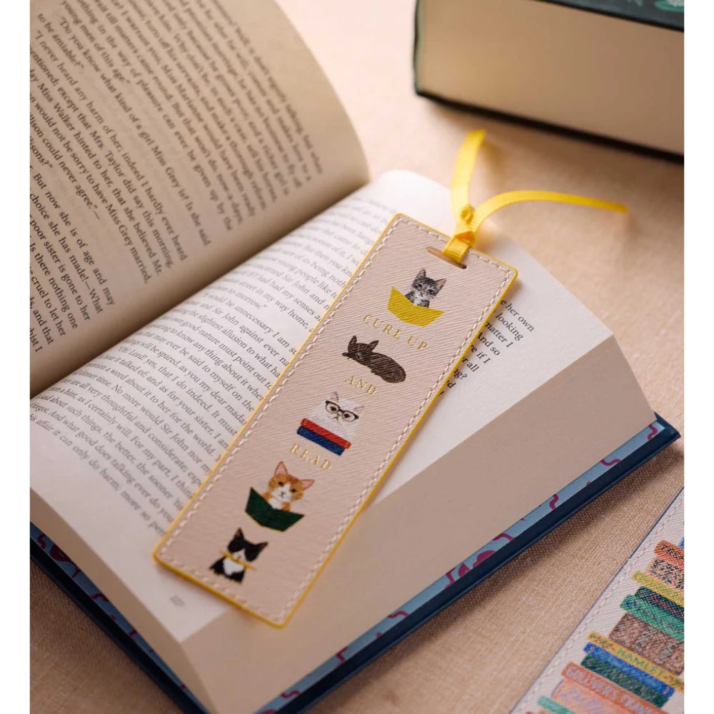 rifle-paper-co-studious-cats-bookmark-rifl-bsm009