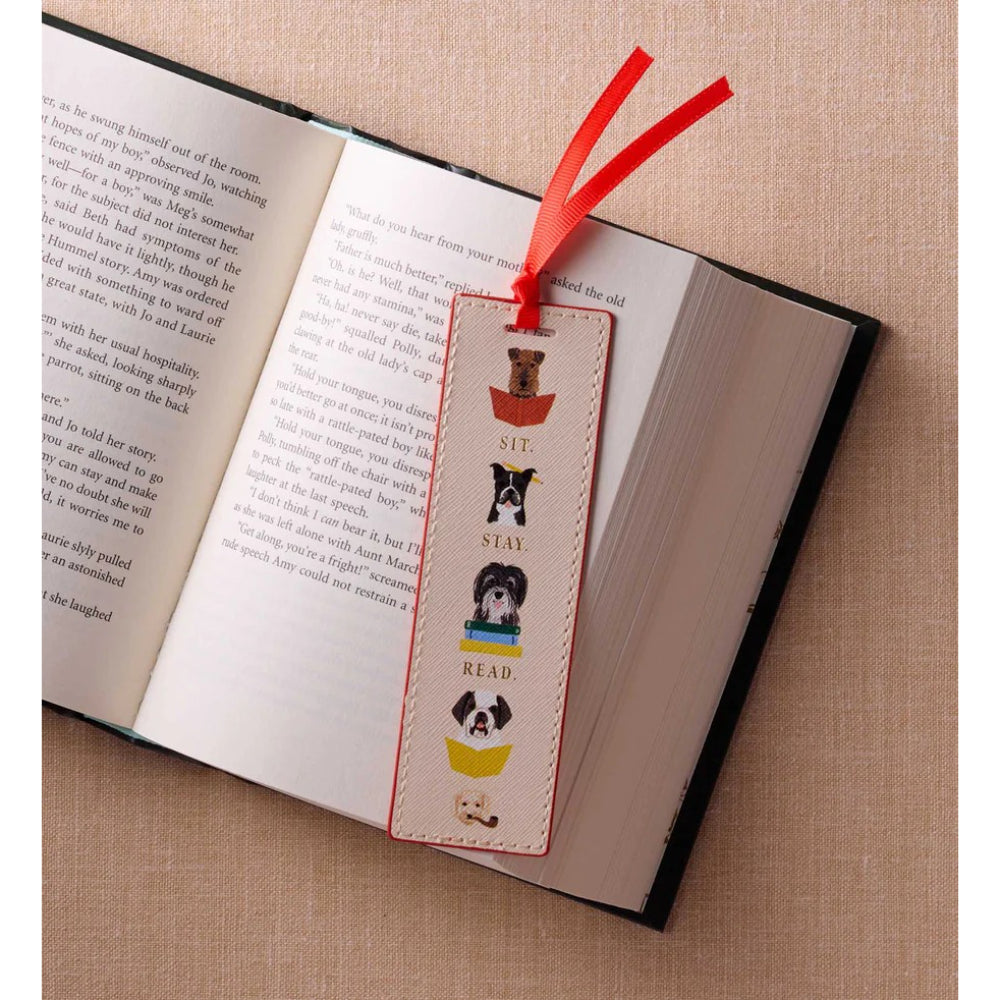 rifle-paper-co-studious-dogs-bookmark-rifl-bsm007