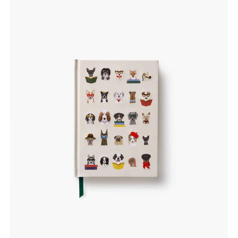 rifle-paper-co-studious-dogs-embroidered-journal-rifl-jne006