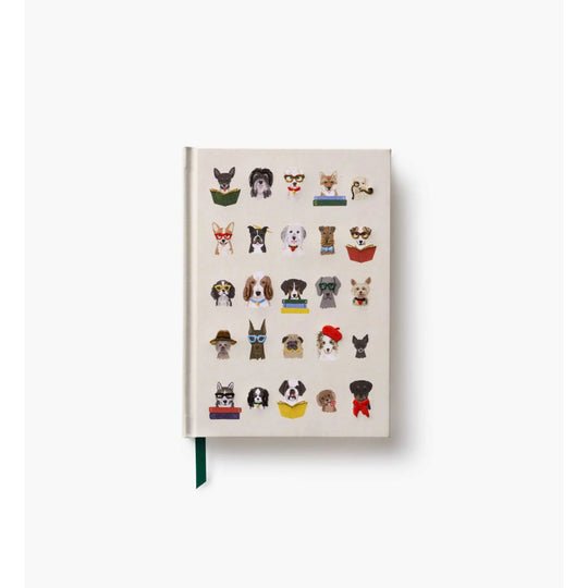 rifle-paper-co-studious-dogs-embroidered-journal-rifl-jne006