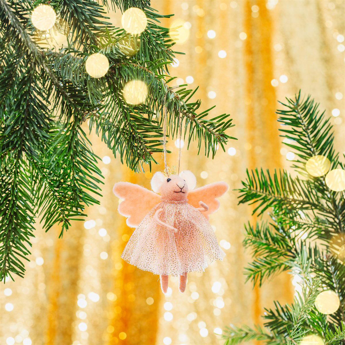 rjb-stone-pink-princess-fairy-mouse-felt-hanging-decoration-rjbs-hobxm176