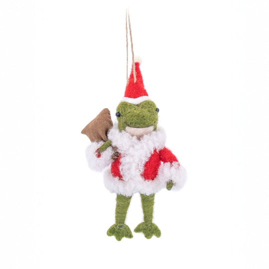 rjb-stone-santa-frog-felt-decoration-rjbs-feltxm168