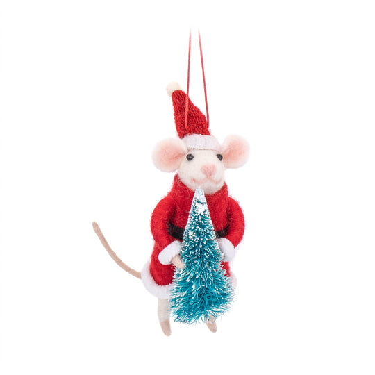 rjb-stone-santa-mouse-with-tree-felt-decoration-rjbs-feltxm156
