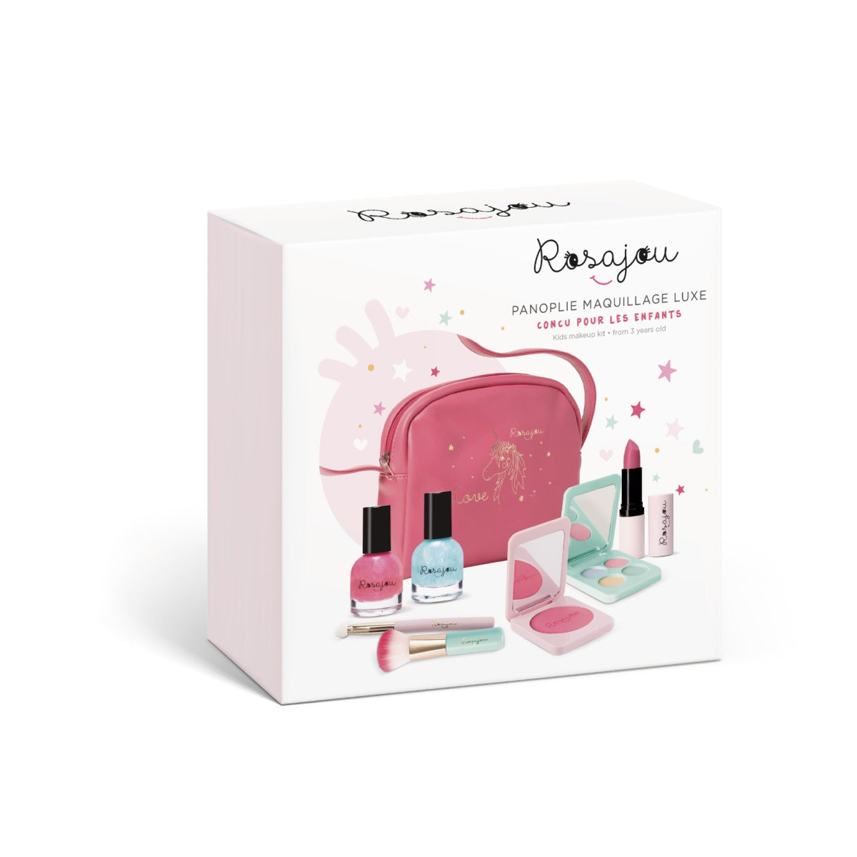 Rosajou Makeup Kit “Luxe Edition” 粉紅色化妝袋套裝