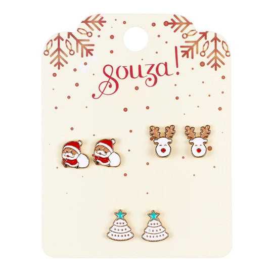 souza-ear-pins-christmas-3-pairs-card-1-card-souz-107570
