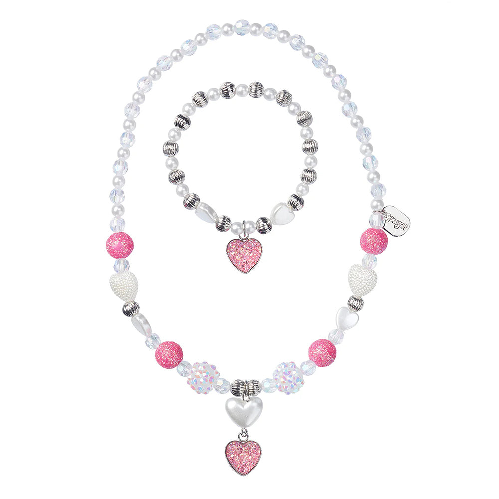 souza-necklace-bracelet-set-mikky-heart-1-set
