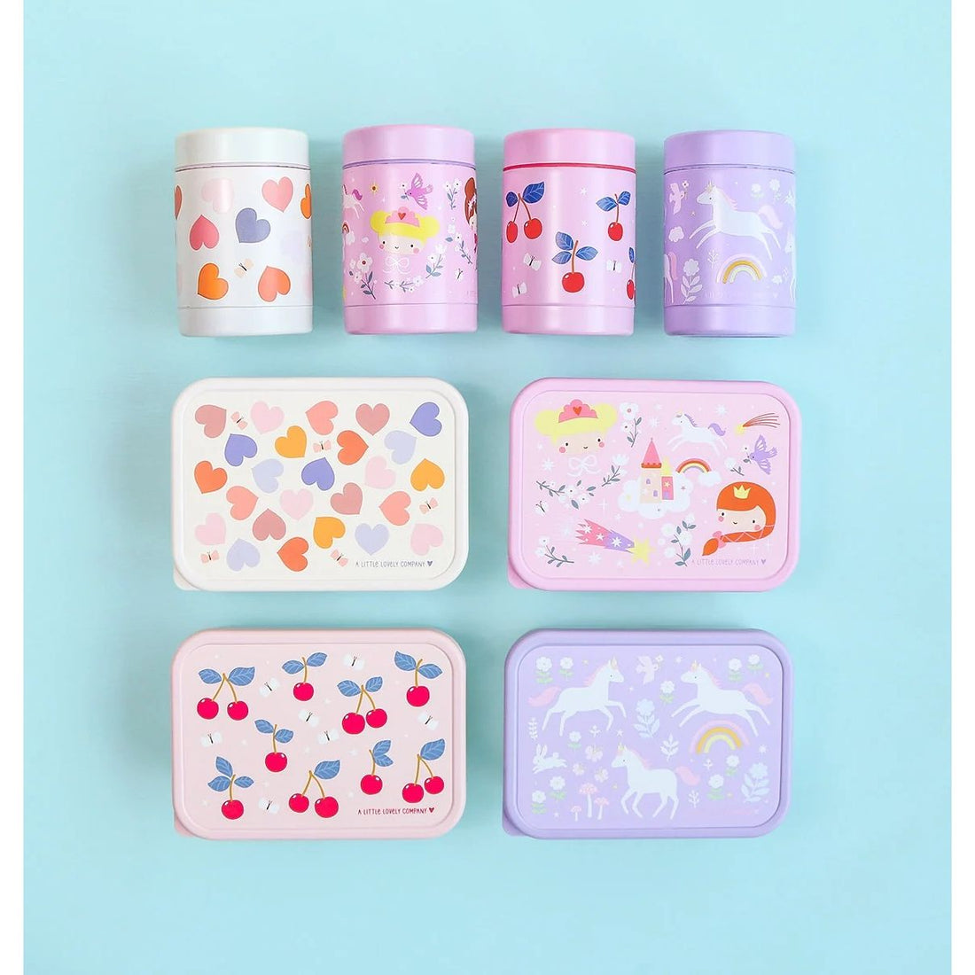 A Little Lovely Company Stainless Steel Lunch Box: Princess