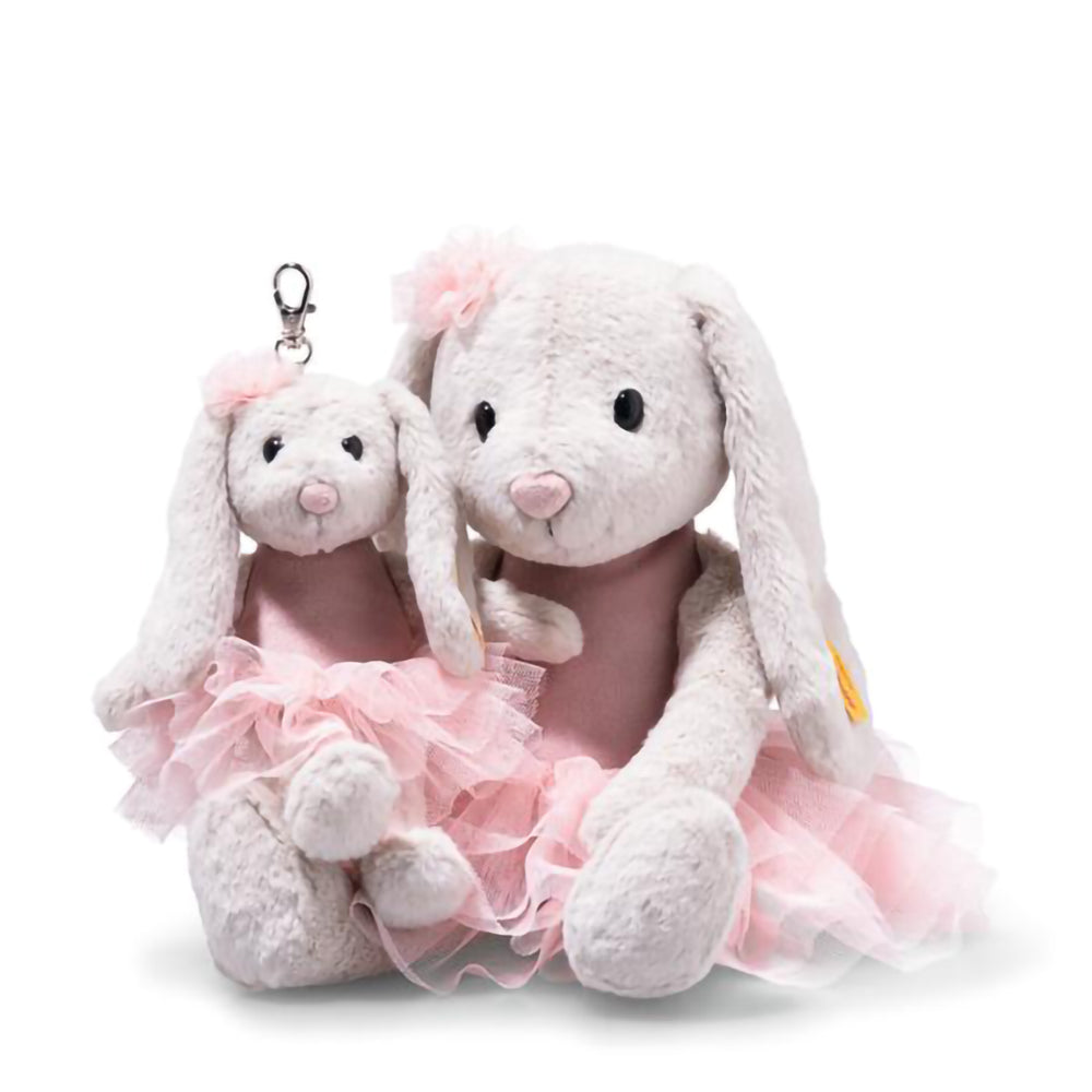 steiff-pendant-hoppie-ballet-rabbit-multicoloured-16cm-clothing-wear-fashion-accessories-stff-112614