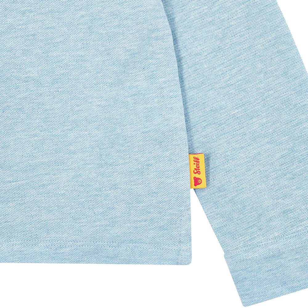 steiff-poloshirt-longsleeve-chambray-blue-mel-clothing-wear-fashion-stfc-w26l000035007-6116-110
