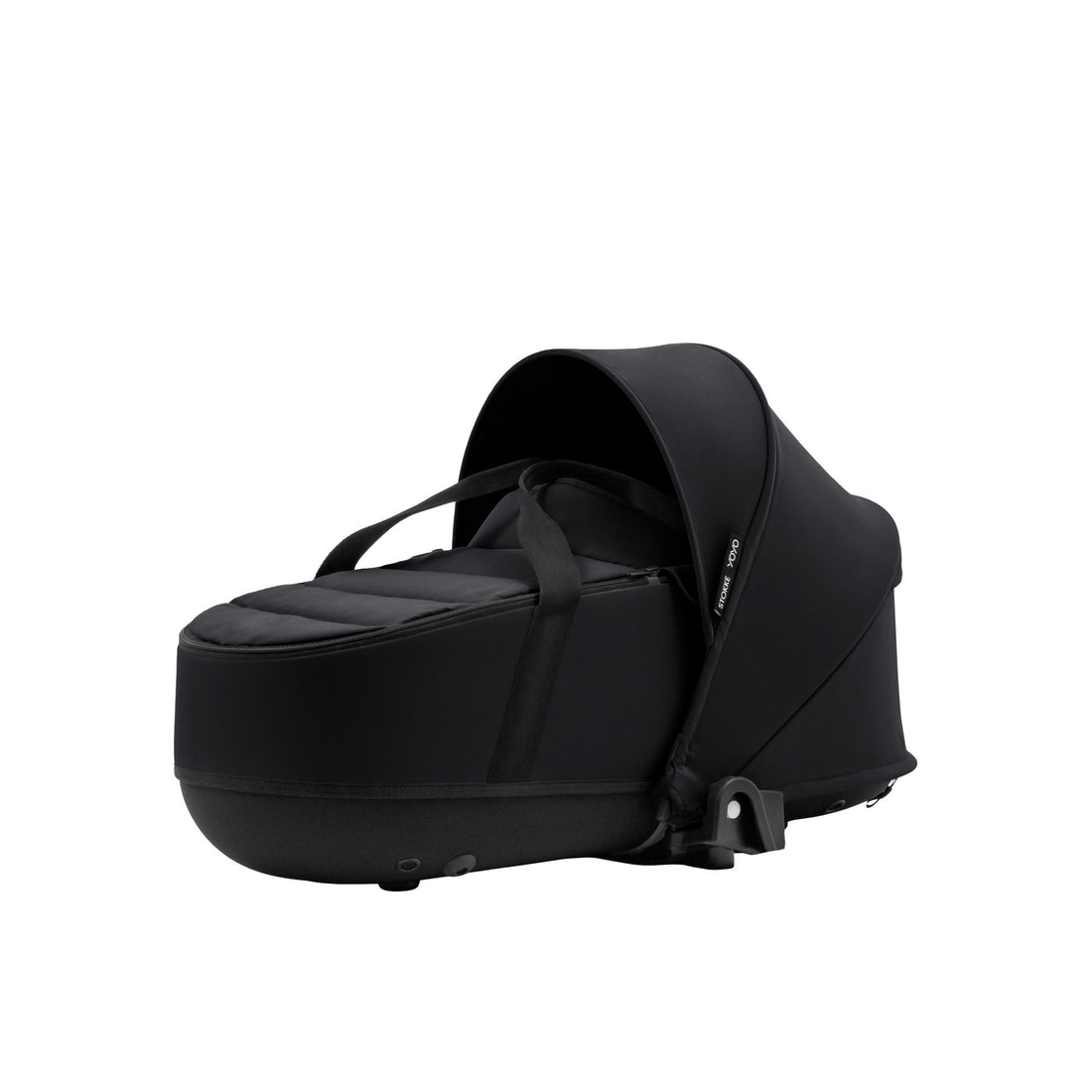 STOKKE YOYO⁵ Baby Stroller Complete Set - Black Frame With Black Seat Pack & Bassinet