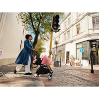 Stokke YOYO³ 0+ 6+ Complete Baby Stroller Set - White Frame with Toffee 0+ Newborn Pack & 6+ Color Pack (Pre-Order; Est. Delivery in 4-6 Weeks)