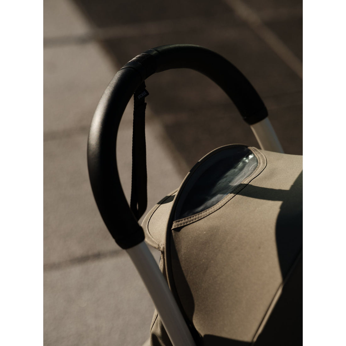 Stokke YOYO³ 0+ 6+ Complete Baby Stroller Set - White Frame with Stone 0+ Newborn Pack & 6+ Color Pack