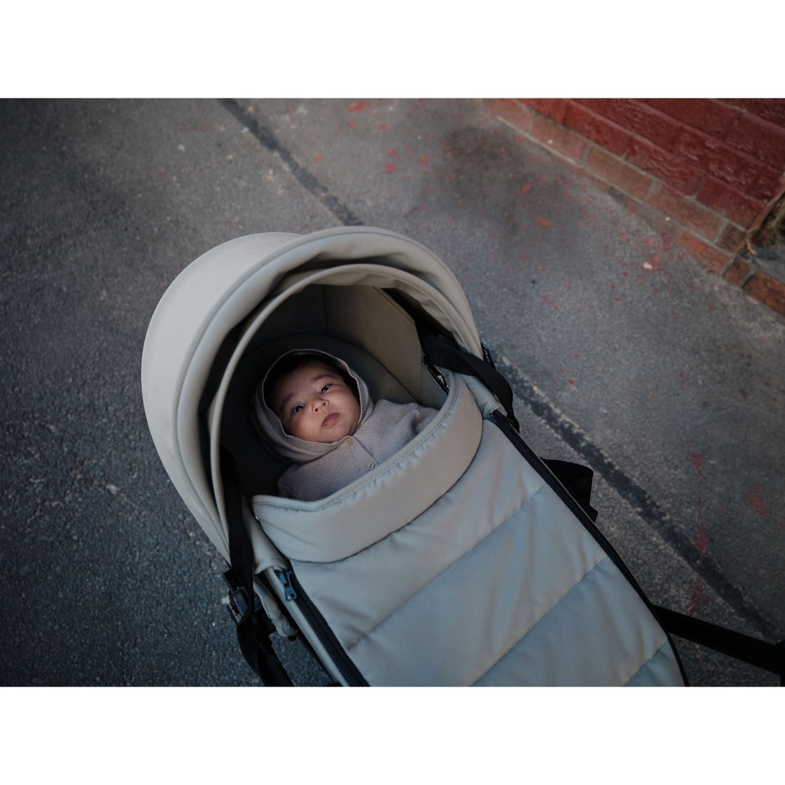 Stokke YOYO³ Newborn Shell 6+ Complete Baby Stroller Set - Black Frame with Aqua Newborn Shell & 6+ Color Pack (Pre-Order; Est. Delivery in 4-6 Weeks)